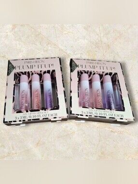 2 Pks- Paris Hilton Lip Plumper Trio - Pink and Purple